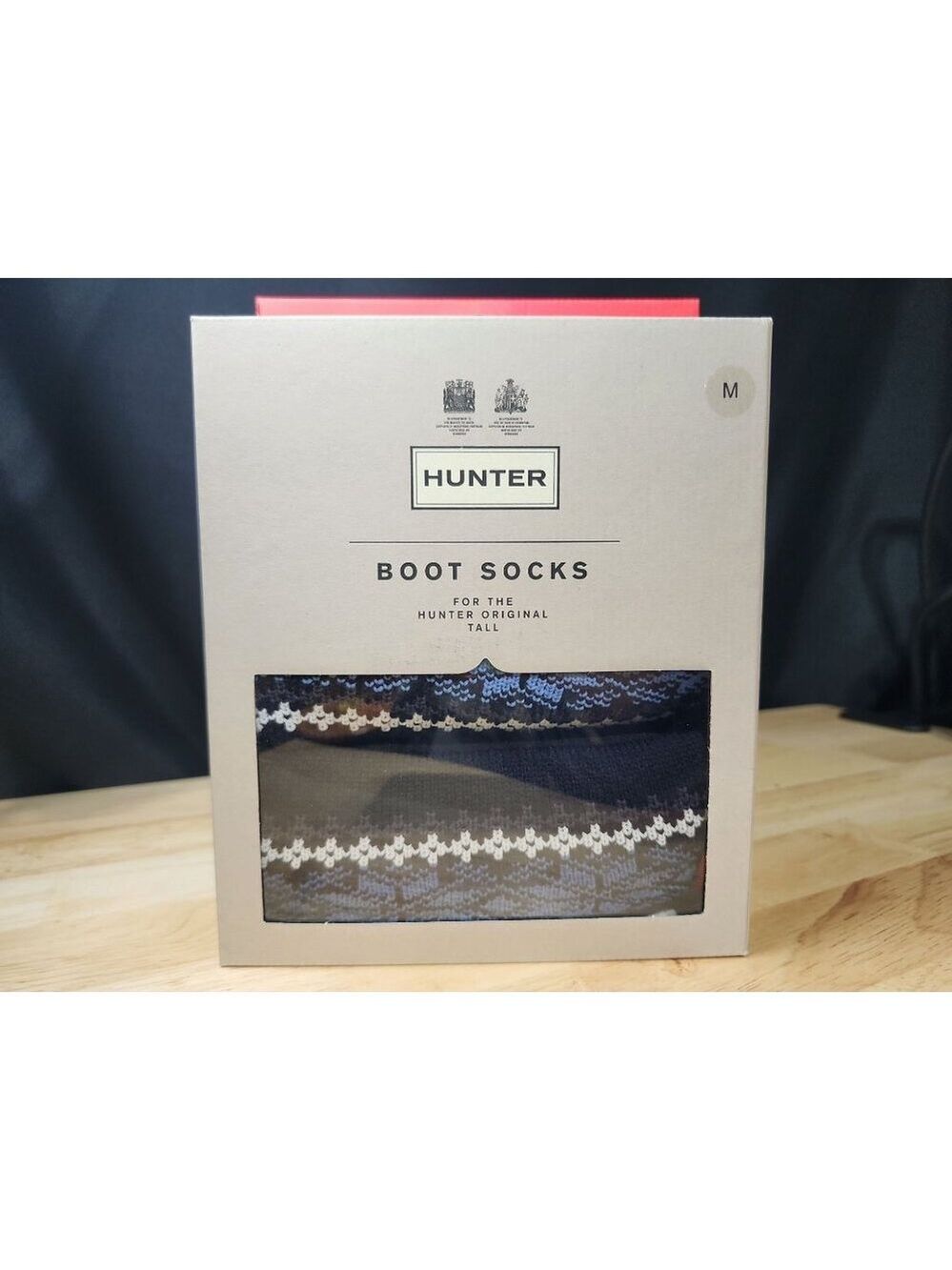 Hunter Boot Socks Dark earth blue Medium Tall